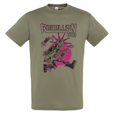 Rebellion 2023 Khaki T-shirt