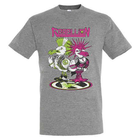 Rebellion 2023 Gull Grey T-shirt